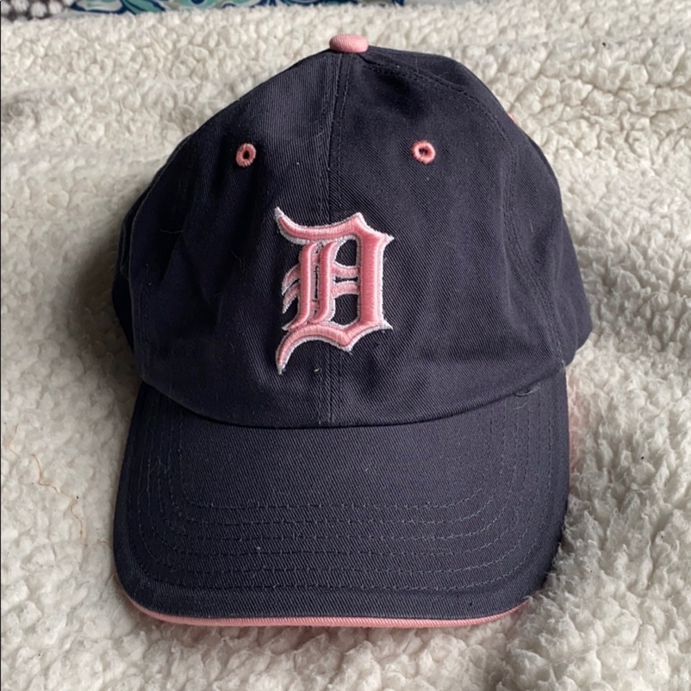 Pink Detroit Tigers Hat